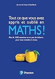 Tout Ce Que Vous Avez Appris Et Oubli En Maths