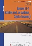 Activits Professionnelles De Synthse Sujets Dexamen Tle Bac Pro Secrtariat Epreuve E1a