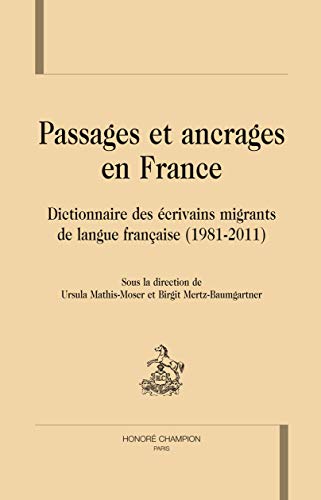 Dictionnaire Des Ecrivains Migrants De Langue Francaise Musee National De L Histoire De L Immigration