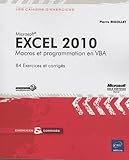 Excel 2010   Macros Et Programmation En Vba