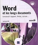 Word Et Les Longs Documents   Concevoir Rapport, Th%C3%A8se, Roman