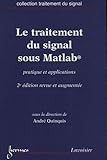 Le Traitement Du Signal Sous Matlab : Pratique Et Applications