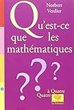 Qu'est Ce Que Les Math%C3%A9matiques 