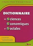 Dictionnaire De Sciences Conomiques Et Sociales