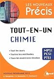 Tout En Un Chimie Mpsi Pcsi Ptsi