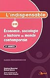 Indispensable En Conomie Sociologie Et Histoire Du Monde Contemporain T2
