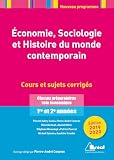 Economie Sociologie Et Histoire Du Monde Contemporain