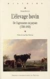 L'élevage bovin. De l'agronome au paysan, 1700-1850