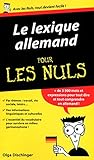 Le Lexique Allemand Guide De Conversation Pour Les Nuls