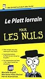 Le Platt Lorrain Guide De Conversation Pour Les Nuls