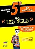 Je Russis Ma 5e En Anglais Pour Les Nuls