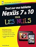 Tout Sur Ma Tablette Google Nexus 7 Pour Les Nuls