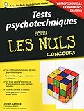 Tests Psychotechniques Pour Les Nuls Concours