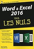 Word & Excel 2016, M%C3%A9gapoche Pour Les Nuls