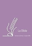 Bible Semeur Poche Couverture Vivella Violet Zip