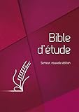 Bible D'%C3%A9tude Semeur, Nouvelle %C3%A9dition Couverture Rigide Rouge, Tranche Blanche