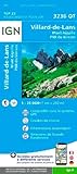 Ign Villarddelansmont Aiguillepnr Du Vercors Carte Topographique