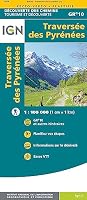 Traversee des Pyrenees 1:100k GR10 Hiking Map (DECOUVERTE DES) (French Edition)