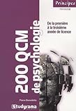 200 Qcm De Psychologie