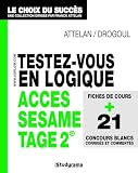 Testez Vous En Logique Sesame, Acces, Tage 2