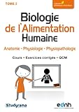 Biologie De Lalimentation Humaine Tome 2 Anatomie Physiologie Physiopathologie