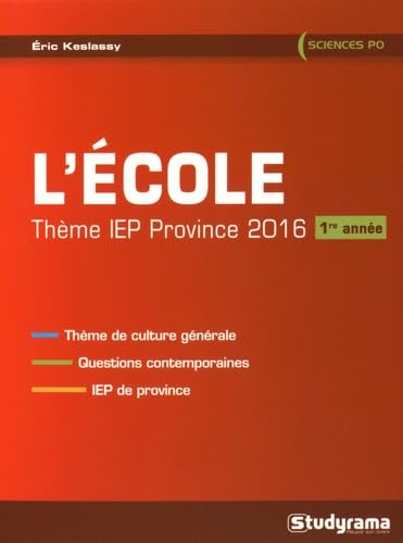 L'école thème iep province 2016 (1ere année) Thème de cultur