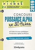 Concours Puissance Alpha En 30 Fiches