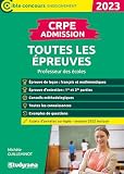 Crpe Toutes Les Preuves Dadmission