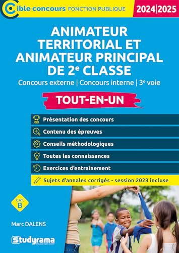 Animateur territorial et animateur principal de 2e classe (Concours 2025)