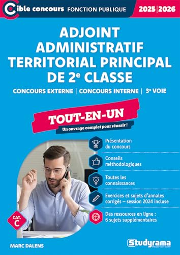 Adjoint administratif territorial principal de 2e classe — Tout-en-un 2025-2026