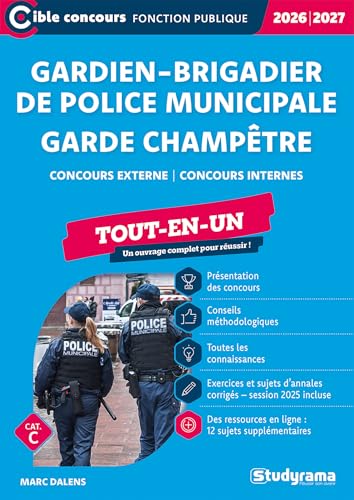 Gardien-brigadier et chef de service de police municipale — Catégorie C/B