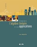 Introduction Lalgbre Linaire Et Ses Applications