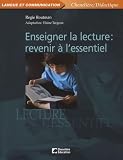 Enseigner La Lecture Revenir Lessentiel