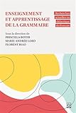 Enseignement et apprentissage de la grammaire