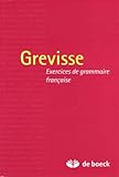 Grevisse : Exercices De Grammaire Fran%C3%A7aise