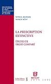 La prescription extinctive : etudes de droit compare