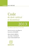 Code De Droit Mdical Et Biomdical 2013