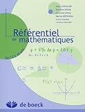 Rfrentiel De Mathmatiques De 12 16 Ans