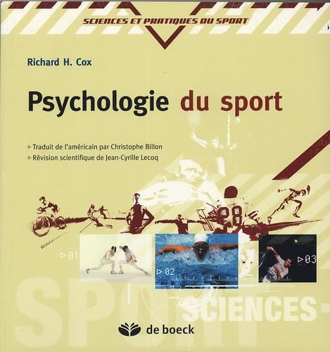 Psychologie Du Sport Richard-H Cox