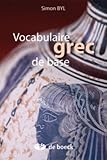 Vocabulaire Grec De Base