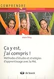 Ca Y Est Jai Compris Mthodes Dtudes Et Stratgie Dapprentissage Avec La Pnl