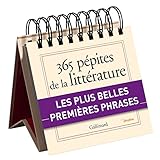 Calendrier 365 Ppites De La Littrature Avec Gallimard