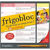Frigobloc 2020 Quest Ce Quon Mange Ce Soir Calendrier Dorga Familiale Janv Dc 2020 Chaque Jour Un Espace Dorganisation Une Recette Pour Le Dner Et La Liste De Courses Associe 