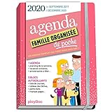 Agenda De Poche De La Famille Organise 2020 Rose De Sept 2019 Dcembre 2020 Sorganiser Na Jamais T Aussi Simple 