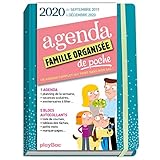 Agenda De Poche De La Famille Organise 2020 Bleu De Sept 2019 Dcembre 2020 Sorganiser Na Jamais T Aussi Simple 