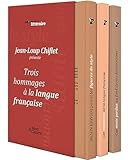 Coffret De 3 Livres Trois Hommages La Langue Franaise Contient 1 Ex De Ces 3 Titres 9782810508211 G0018362 9782810508020 G0018355 9782810508273 G0018364