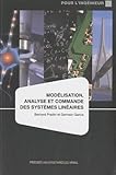 Mod%C3%A9lisation, Analyse Et Commande Des Syst%C3%A8mes Lin%C3%A9aires
