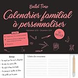 Calendrier Familial %C3%A0 Personnaliser   Sept. 2018  D%C3%A9c. 2019   Bullet Time