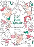 Agenda 2020 Green Thrapie Mon Anne Zen En Coloriant La Nature