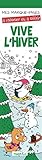 Mes Marquepages Colorier Vive Lhiver